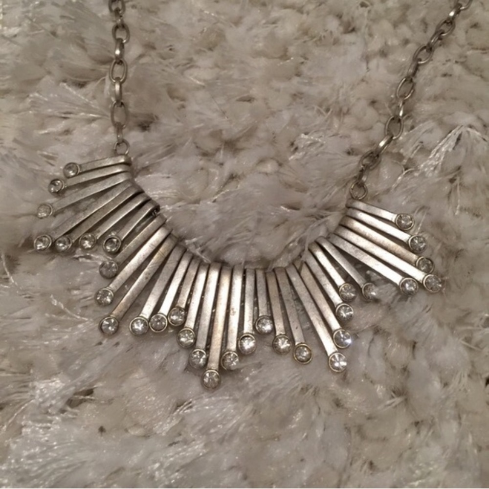 J. Crew Silver Necklace